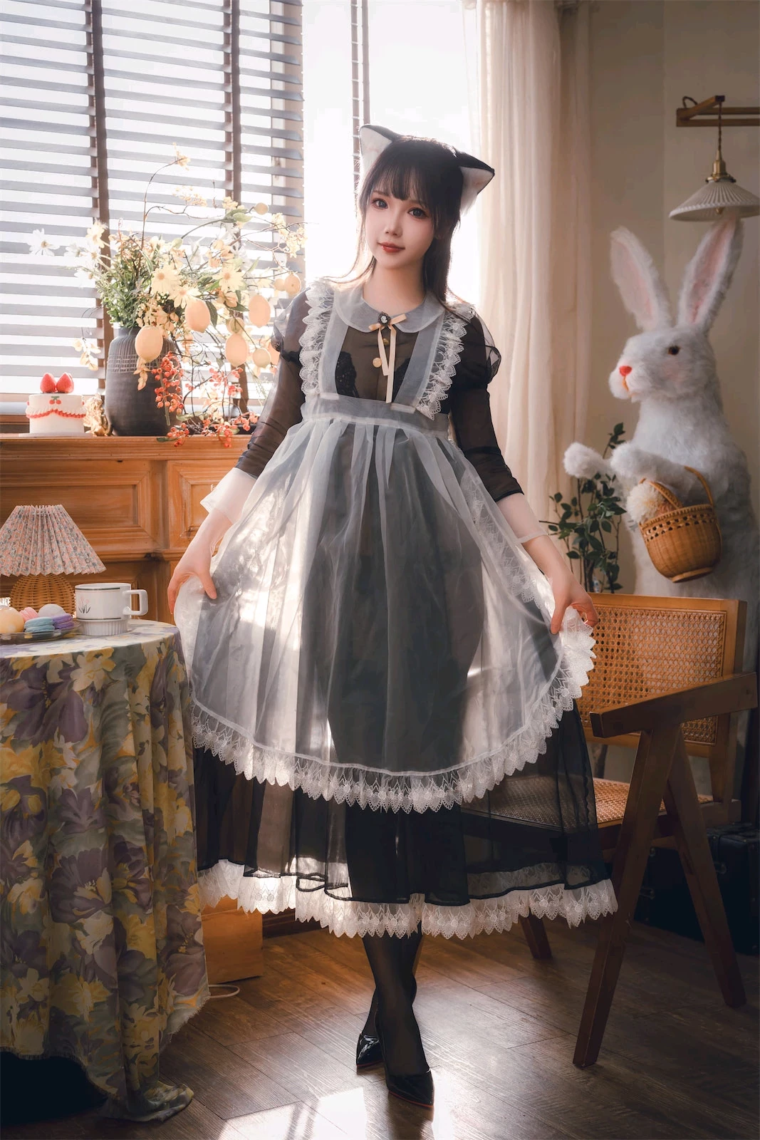 Astra 雪晴 - Transparent maid 透明女仆 [71P]