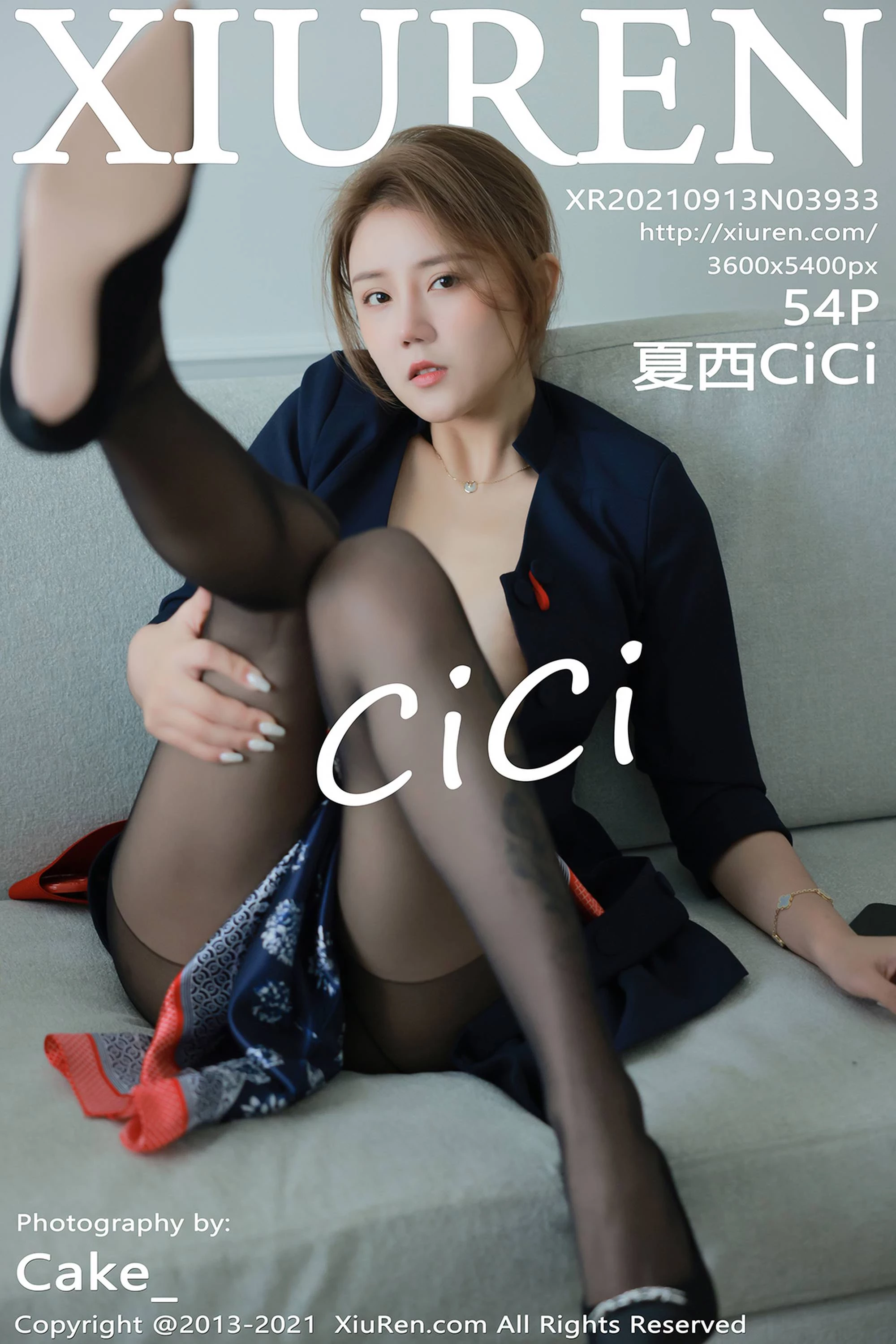 [Xiuren秀人系列]2021.09.13 No.3933 夏西CiCi 完整版无水印写真[55P]