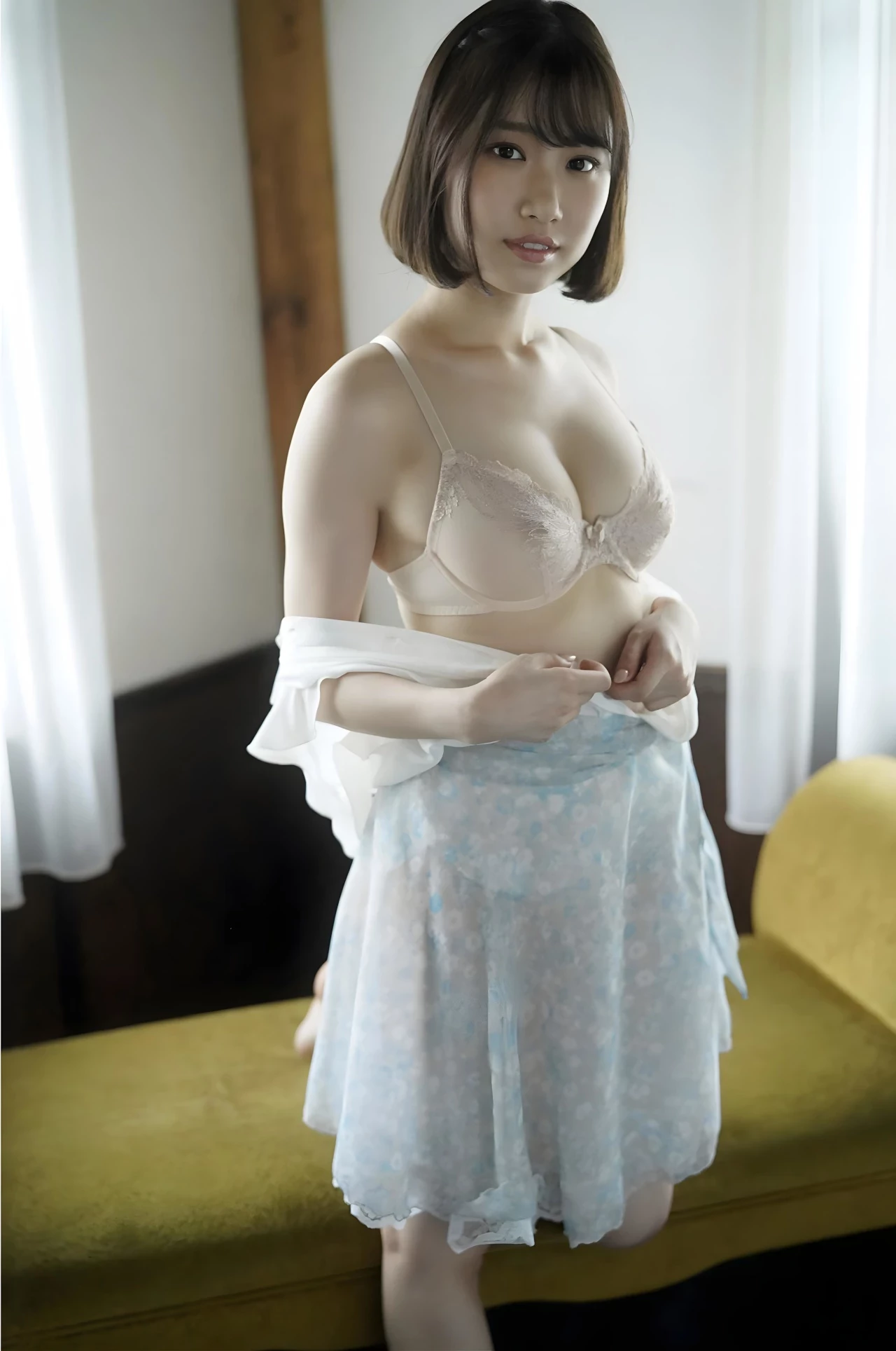 短发白嫩巨乳妹“私藏写真流出”晒饱满胸器呼之欲出 惊为天人 [11P]