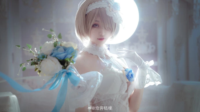 《崩壞3》麗塔•洛絲薇瑟花嫁薔薇誓言Cosplay[CN：滄霽桔梗] [11P]