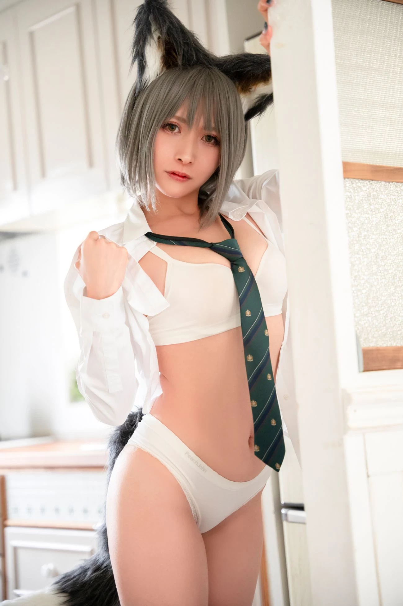 Cosplay C98 girlfriend end JILL オオカミちゃんって呼んでもイイよ 01gakkou