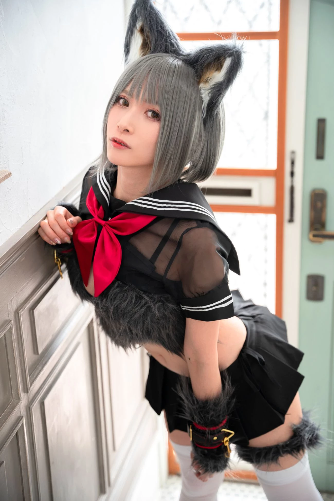 Cosplay C98 girlfriend end JILL オオカミちゃんって呼んでもイイよ 04 kakuge ppoi