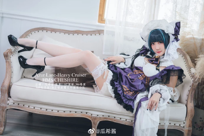 [COS]碧藍航線-柴郡cos_甜美的貓女僕：瓜希醬