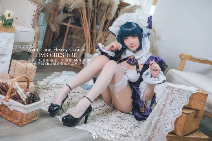 [COS]碧藍航線-柴郡cos_甜美的貓女僕：瓜希醬