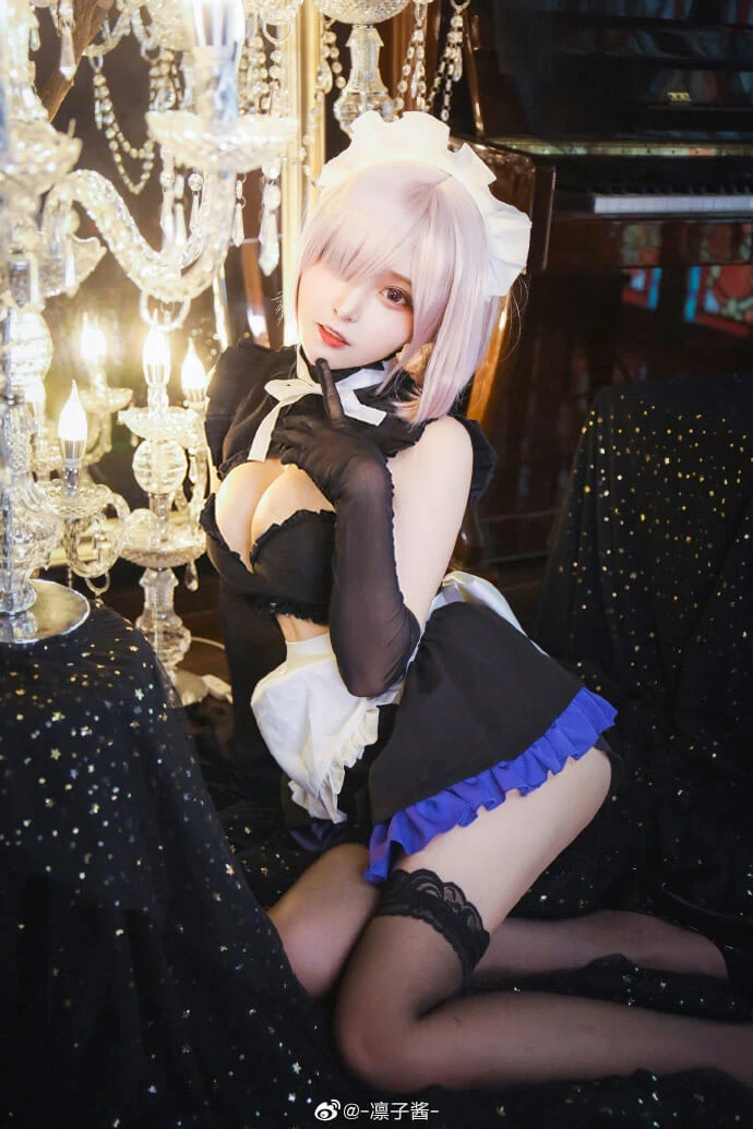 《Fate GrandOrder》瑪修女僕Cosplay[CN：凜子醬] [8P]