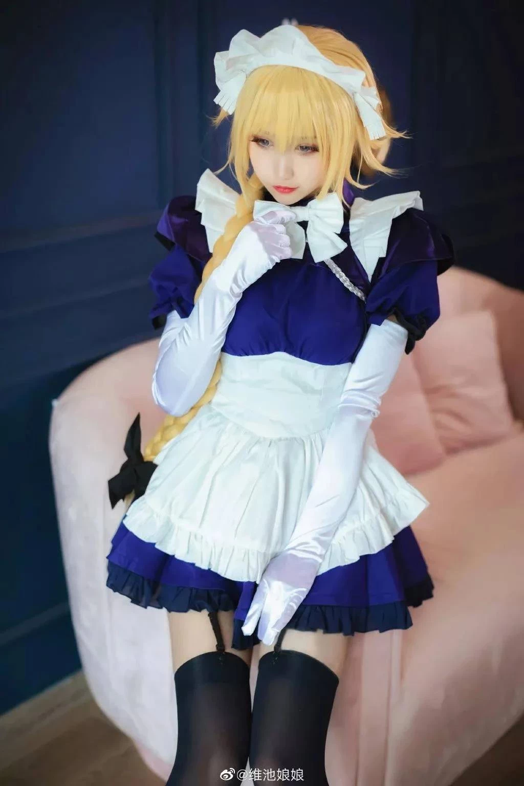 FGO貞德女僕裝Cosplay[CN：維池娘娘] [8P]