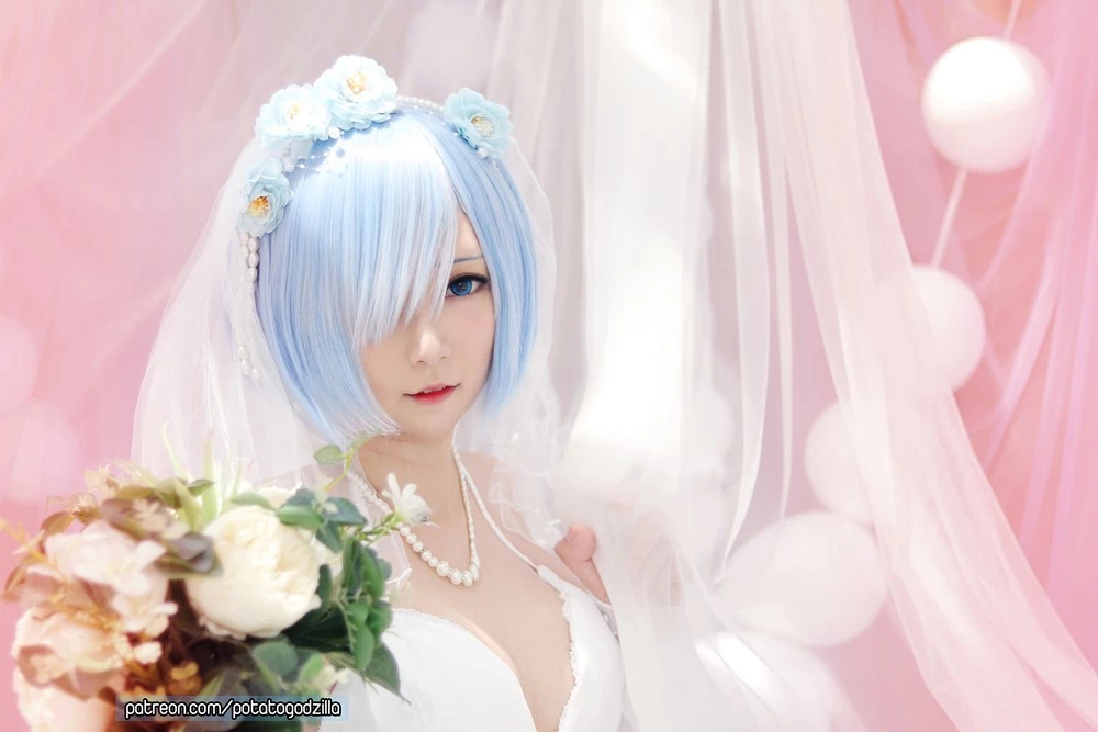 Potato Godzilla - Rem Wedding