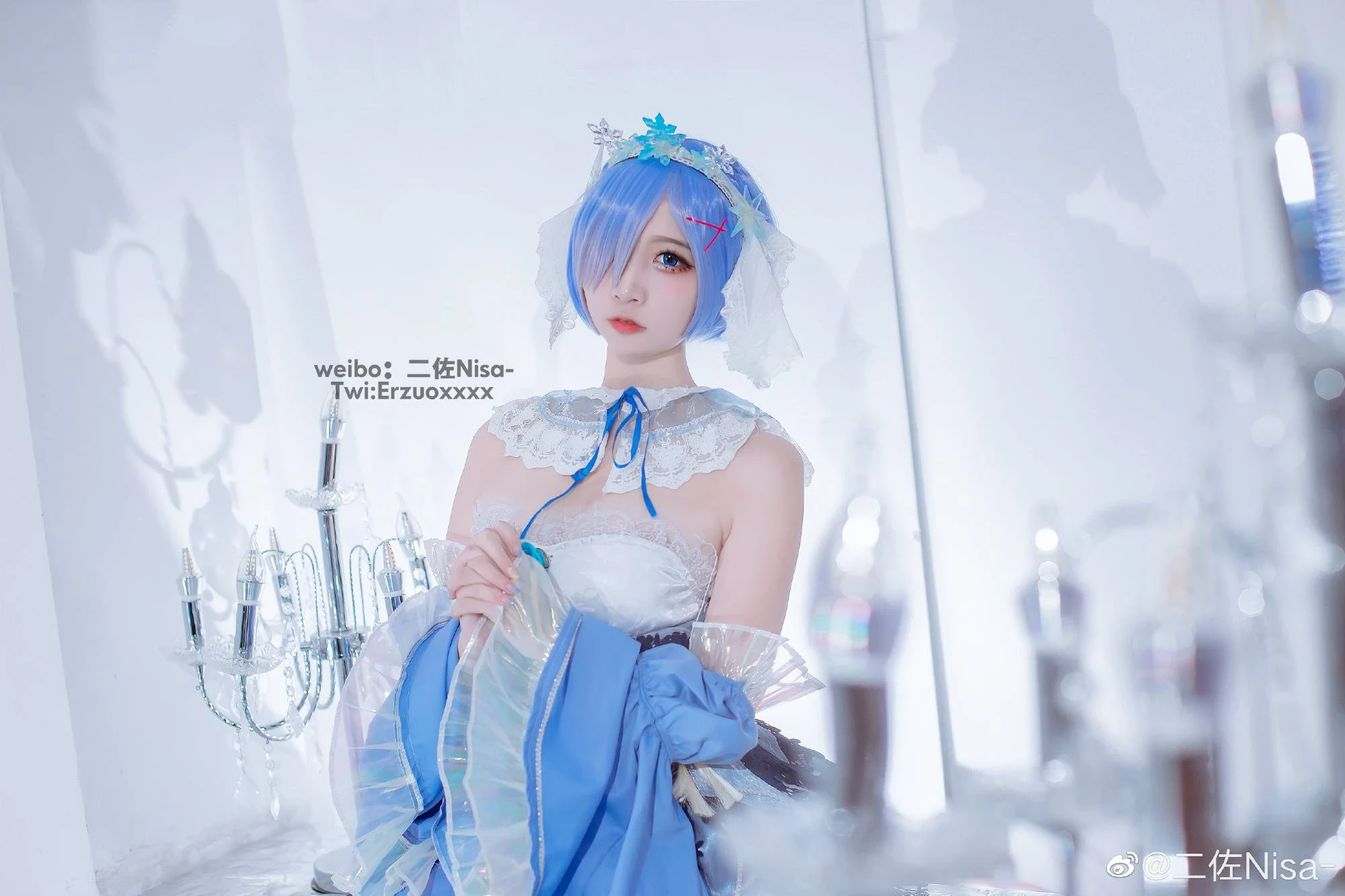 《Re：從零開始的異世界生活》蕾姆Cosplay[CN：二佐Nisa] [9P]