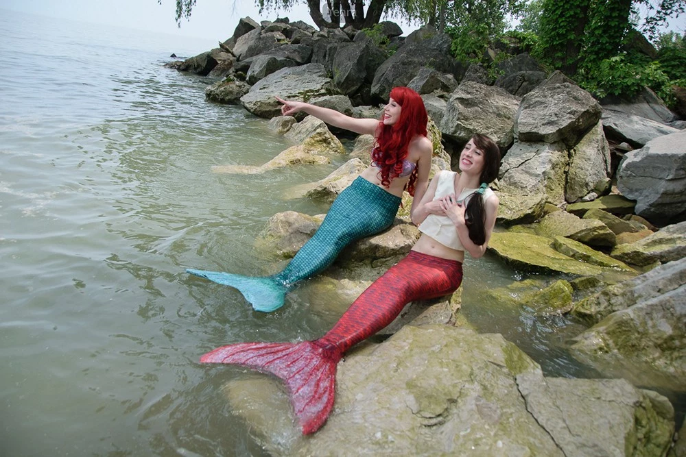 Random mermaid cosplays