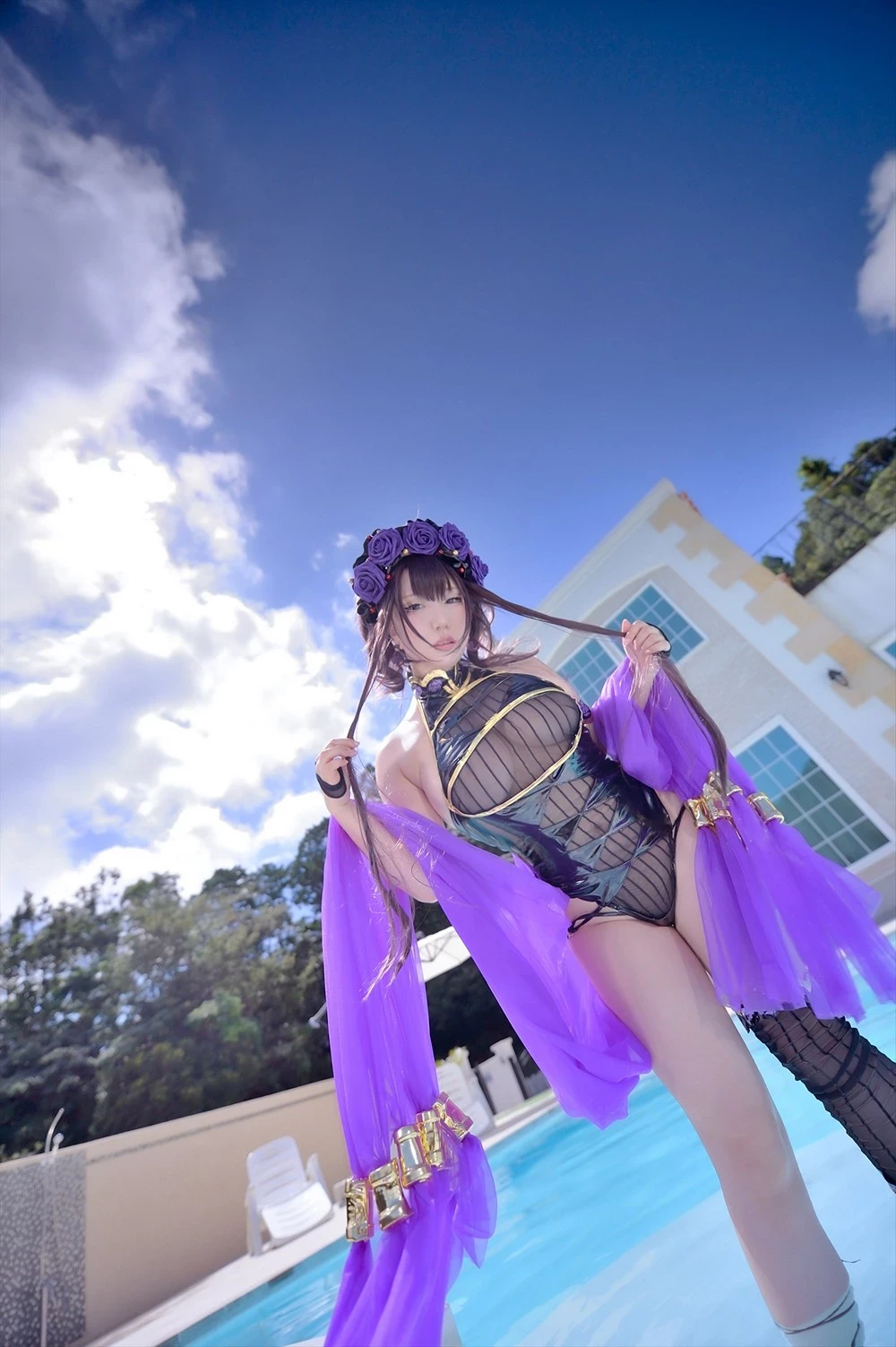 Shooting Star s [Saku] Memories of summer Murasaki Shikibu FGO [Cosplay]