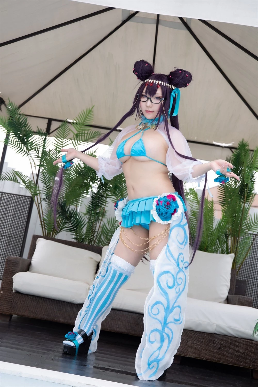 Shooting Star s [Saku] Memories of summer Murasaki Shikibu FGO [Cosplay]