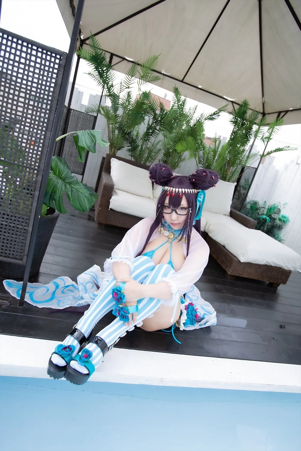 Shooting Star s [Saku] Memories of summer Murasaki Shikibu FGO [Cosplay]