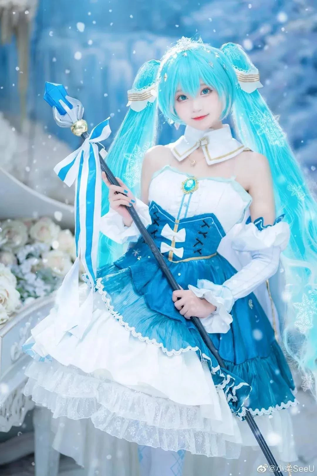 《VOCALOID》初音未來Cosplay[CN：小柔SeeU] [9P]