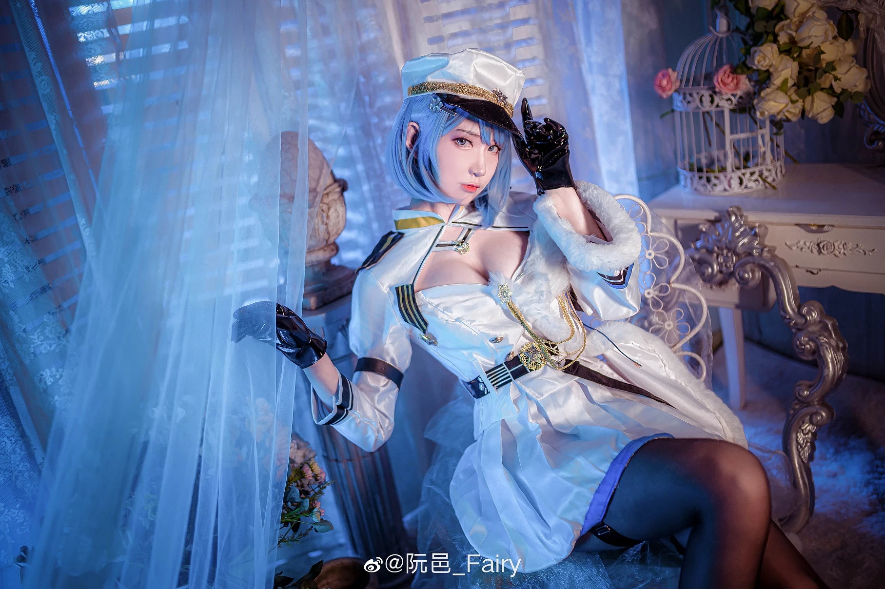 《碧藍航線》SSR恰巴耶夫性感Cosplay[CN：阮邑_FAIRY] [9P]