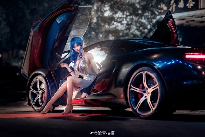 《碧藍航線》香車美人的誘惑聖路易斯Cosplay[CN：滄霽桔梗] [12P]