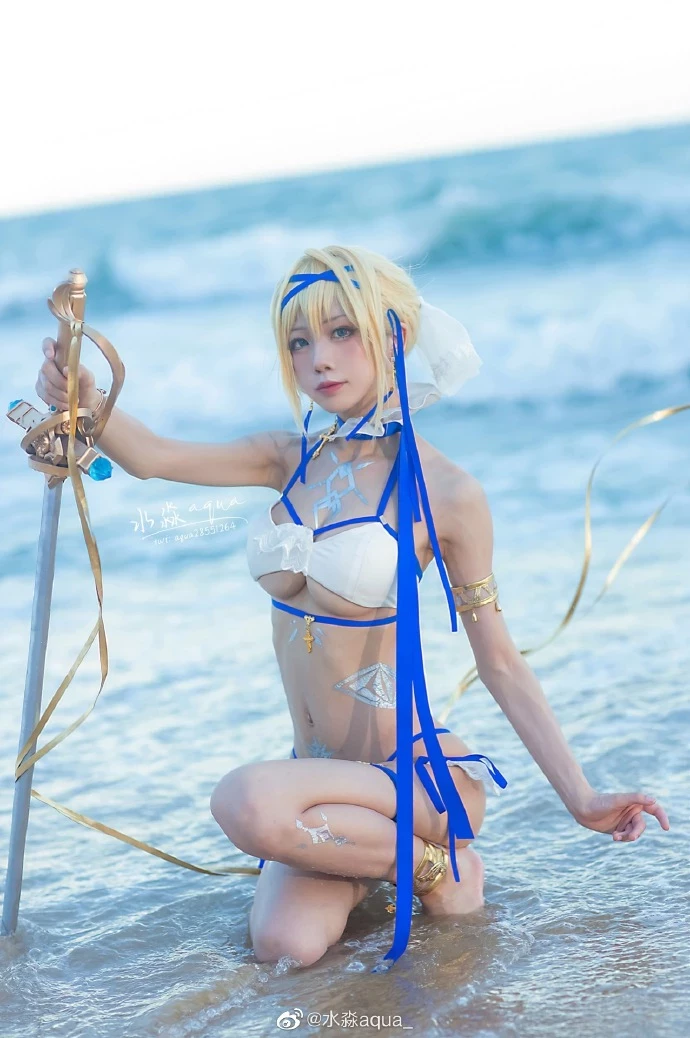 《碧藍航線》聖女貞德Cosplay[CN：水淼] [12P]