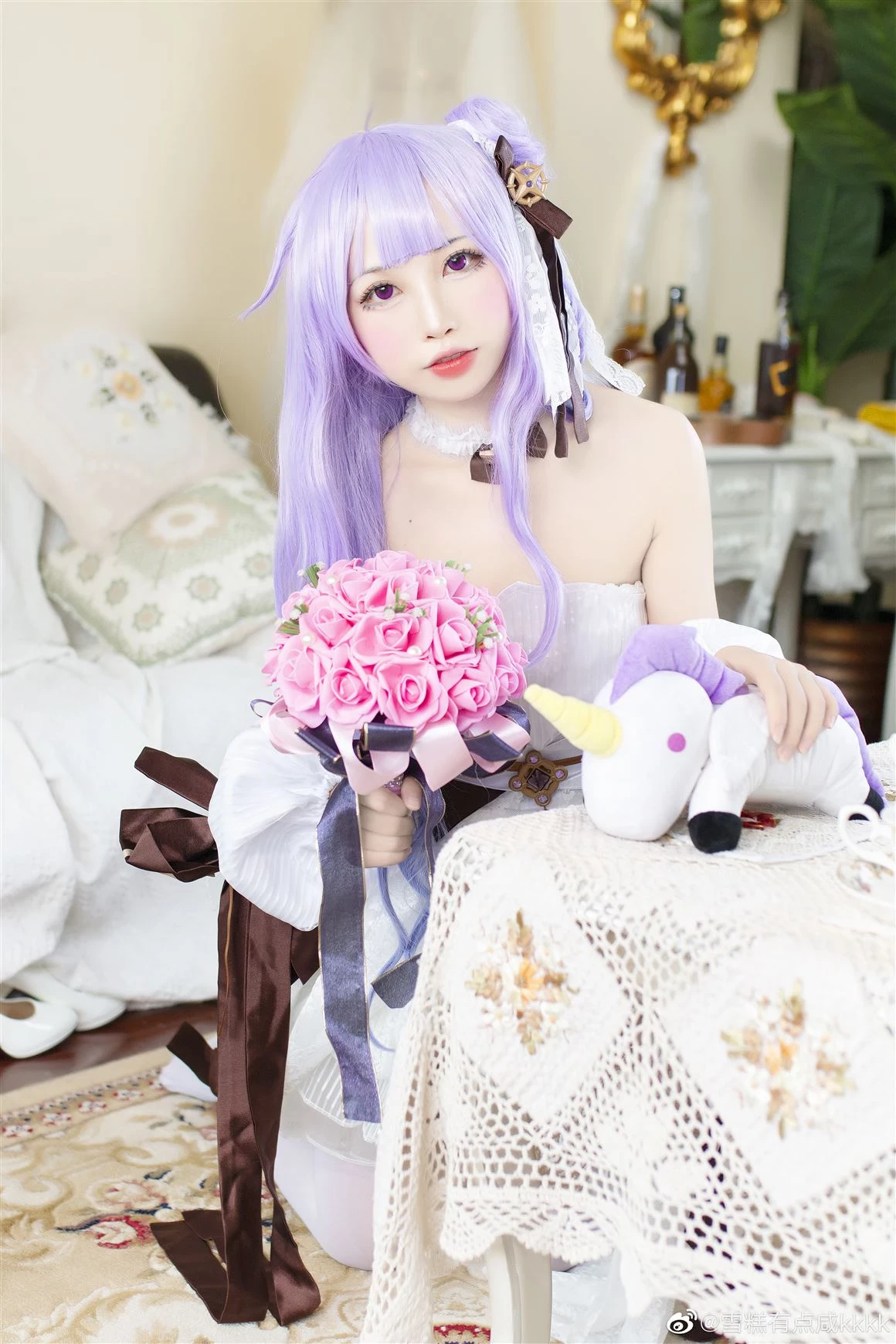 《碧藍航線》獨角獸可愛Cosplay[CN：雪糕有點鹹kkkk] [11P]