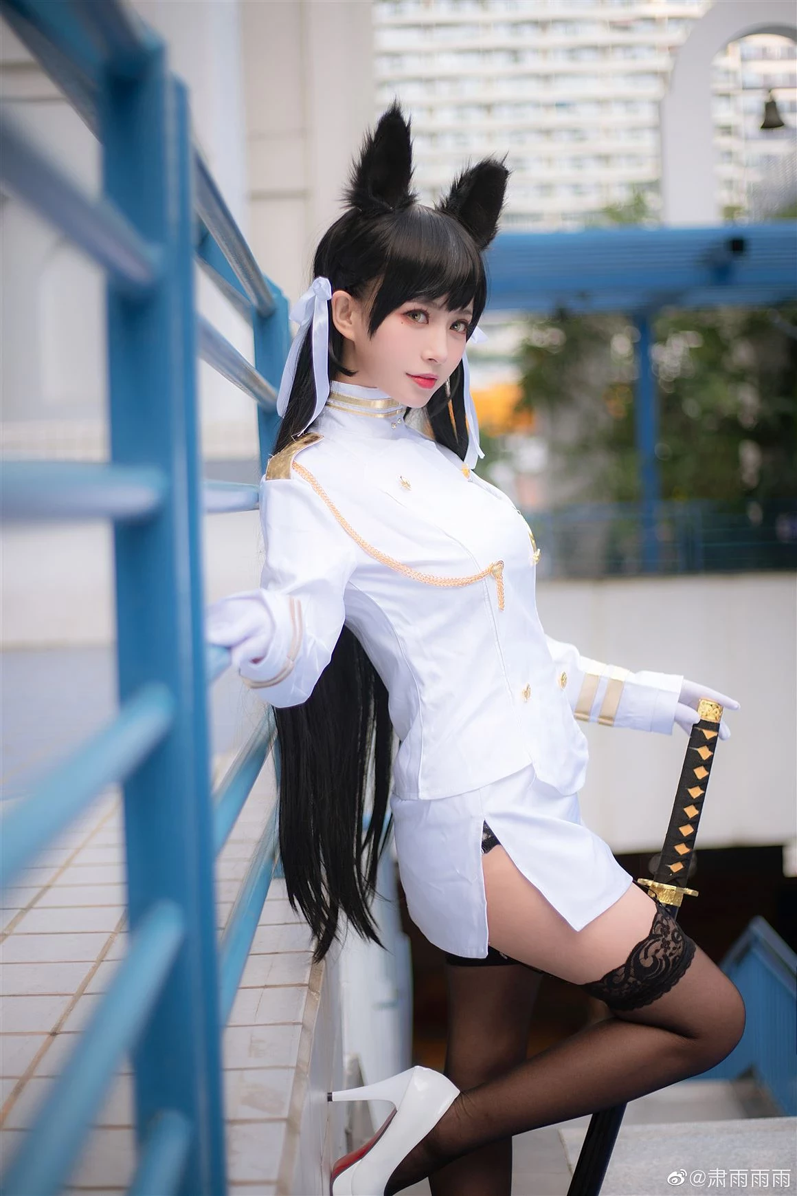 《碧藍航線》愛宕Cosplay[CN：肅雨雨雨] [9P]