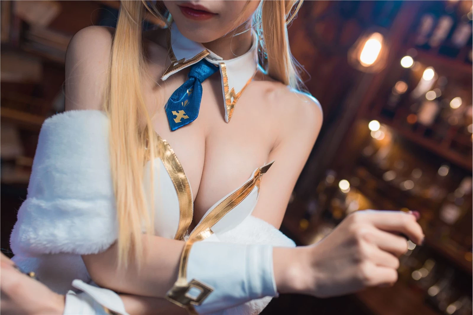 cosplay 水淼 白槍呆