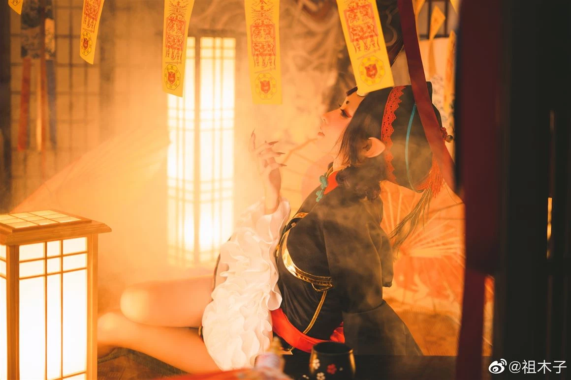 《陰陽師》酒吞童子Cosplay[CN：祖木子] [11P]