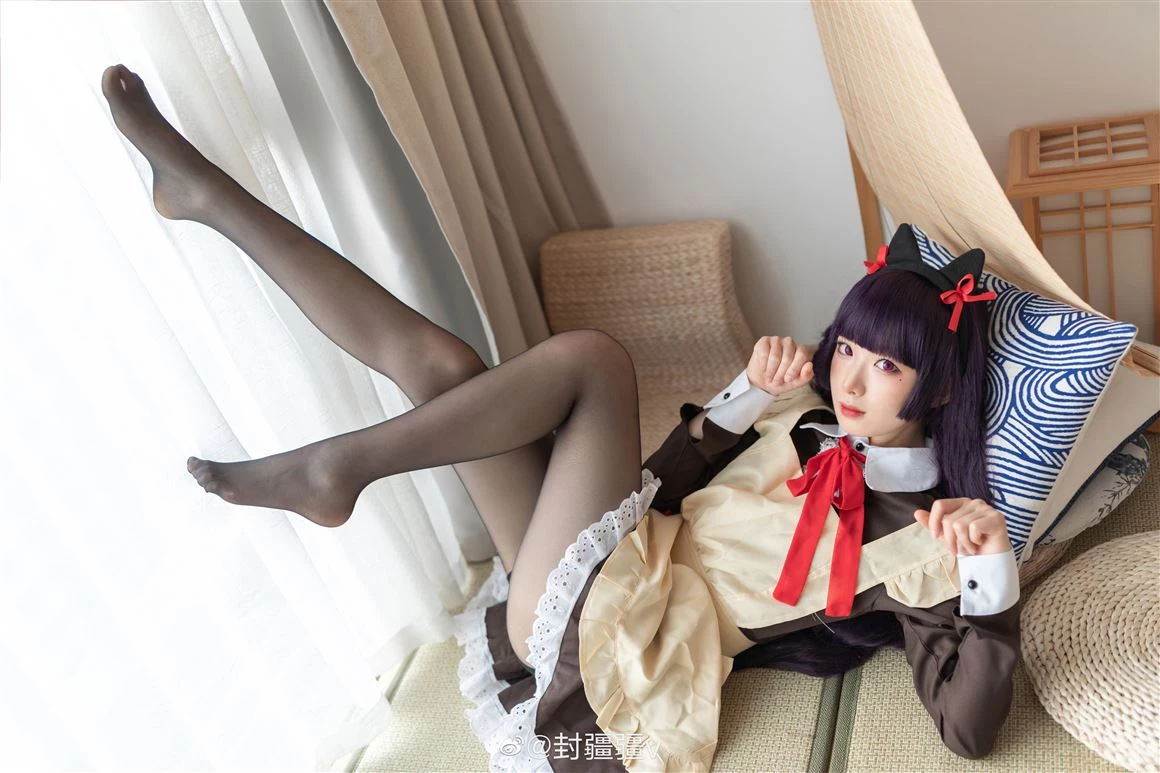 《我的妹妹不可能這麽可愛》黑貓女僕裝Cosplay[CN：封疆疆v] [13P]