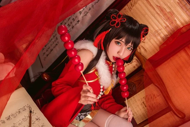 《王者榮耀》孫尚香Cosplay美圖[CN：貓田聖奈奈] [10P]