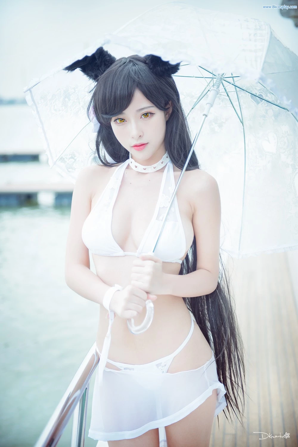 [清水由乃] Azur Lane Atago Swim suit