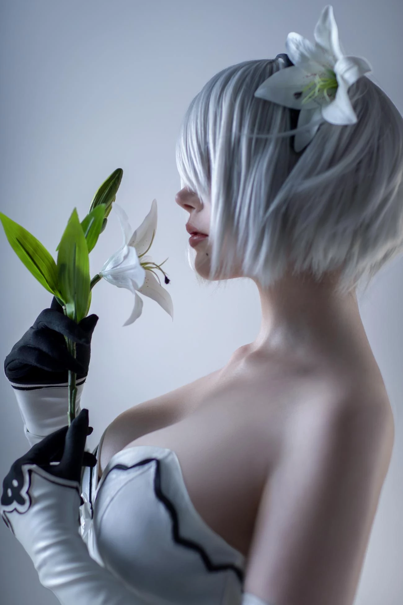 國外美女SayaTheFox 2B Floral