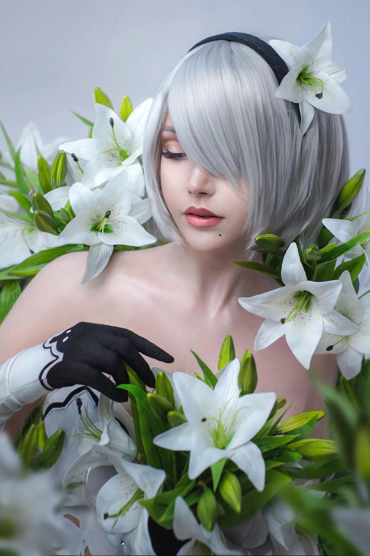 國外美女SayaTheFox 2B Floral