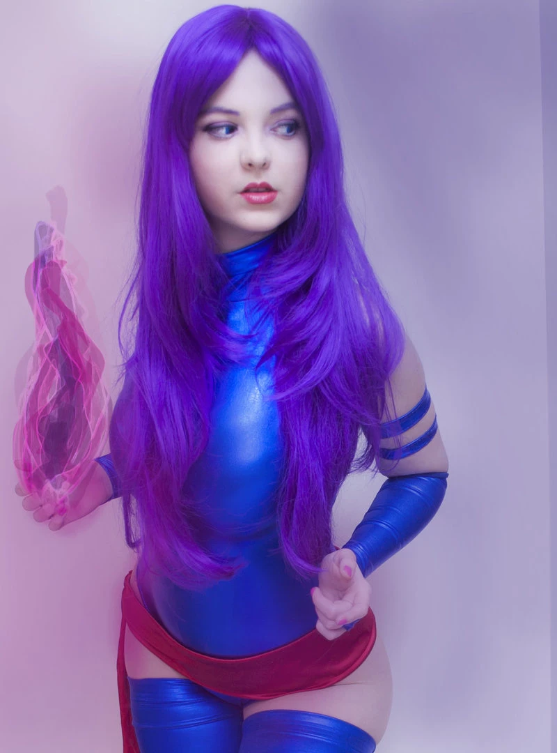 Assorted X-Men Psylocke Cosplay