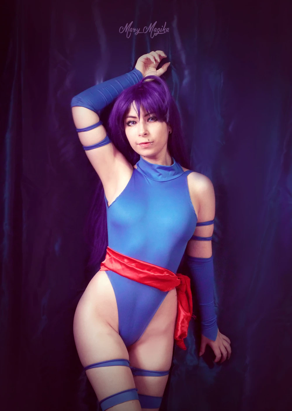 Assorted X-Men Psylocke Cosplay