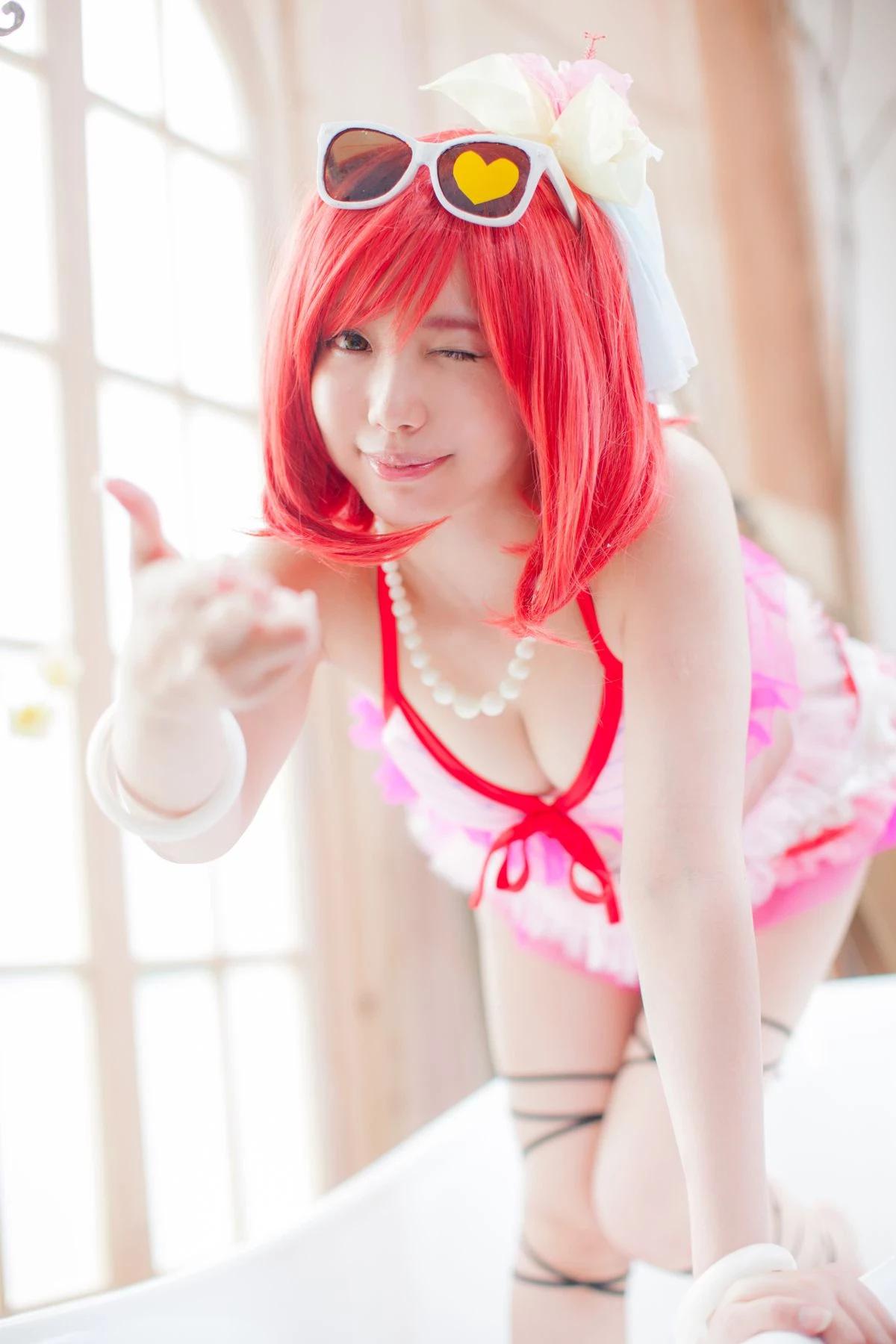 Cosplay しゅがー＊みゅく 天使みゅ ミュ ライブ 西木野真姫Ver