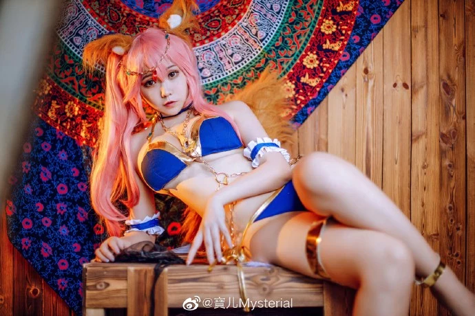 FGO玉藻前舞娘cosplay cn寶兒Mysterial [9P]