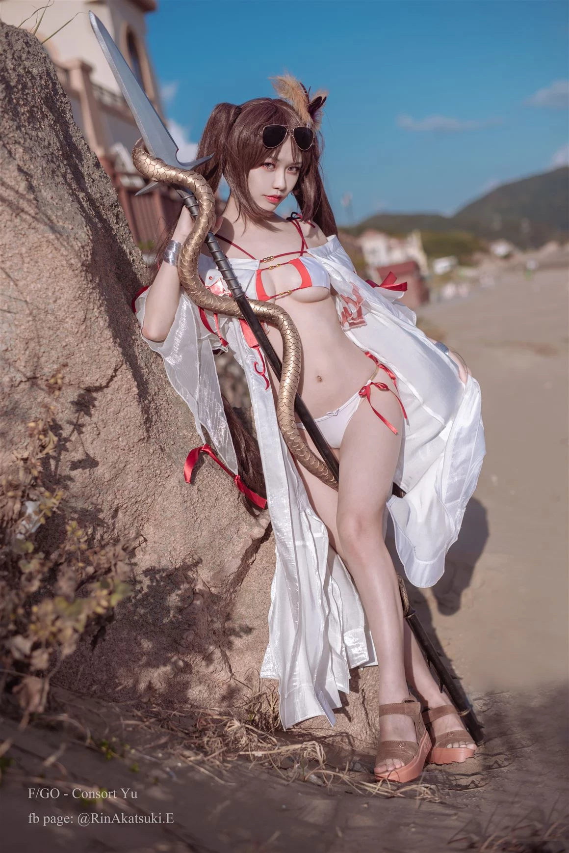 《FGO》虞美人性感Cosplay[CN：Rin_Akatsuki] [12P]