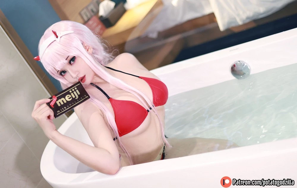 Potato Godzilla - Zero Two Bikini