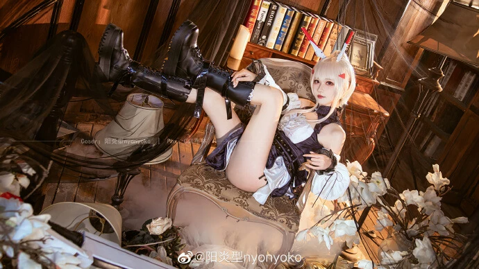 碧藍航線綾波 柚 黯然禮服cos cn菠蘿 陽炎型nyonyoko [16P]