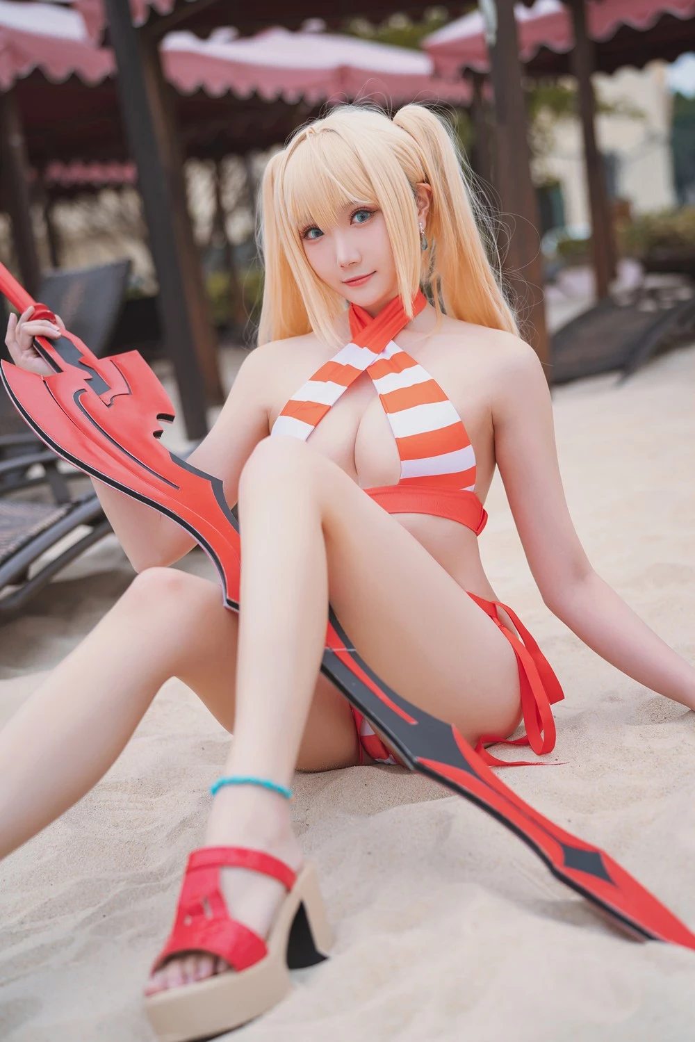 瓜希醬 - Nero Swimsuit