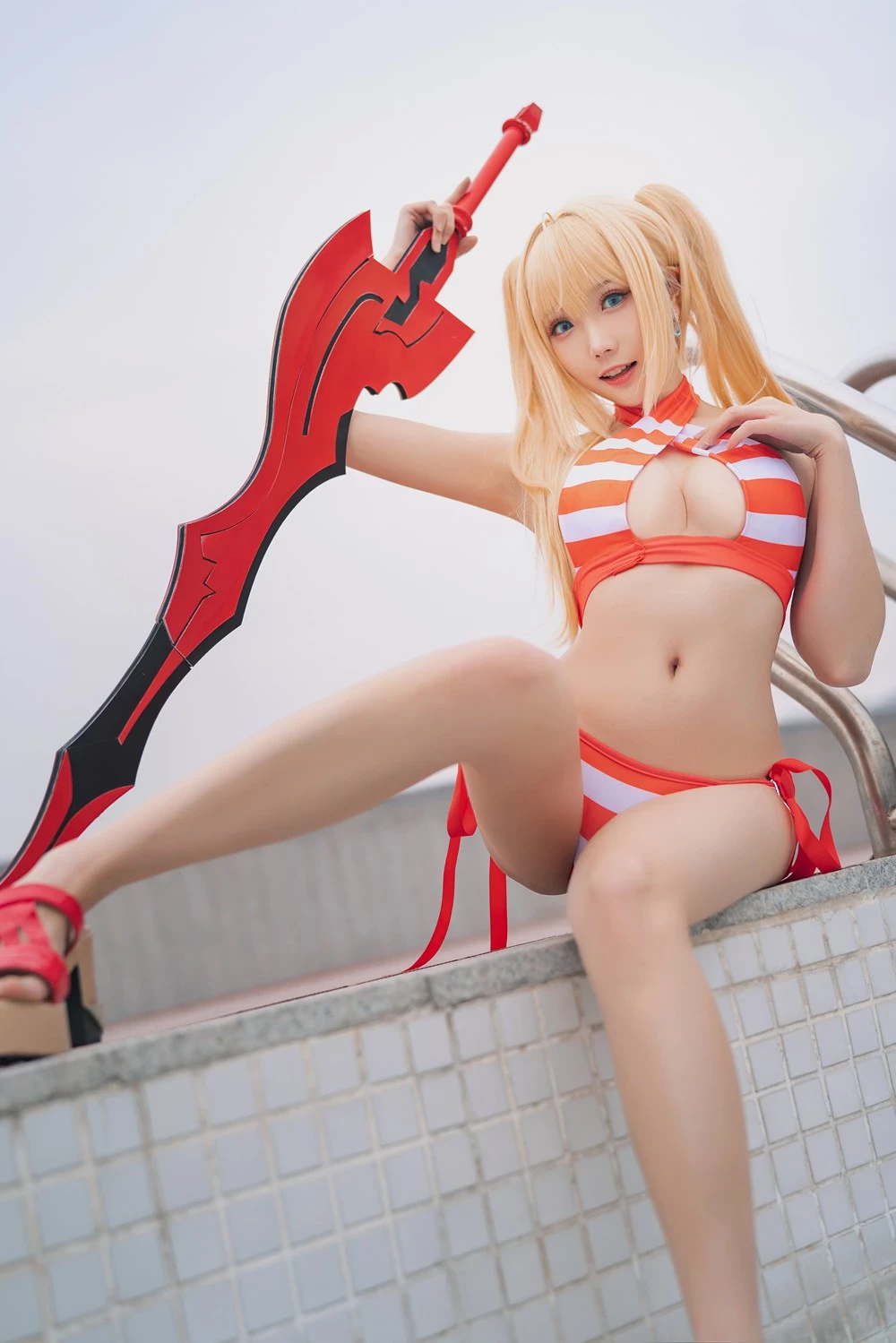 瓜希醬 - Nero Swimsuit