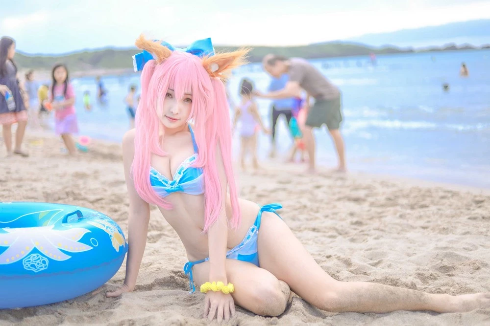 [ 毛毛喵 momocat ] - Tamamo no Mae ver.Swimsuit Fate Grand Order