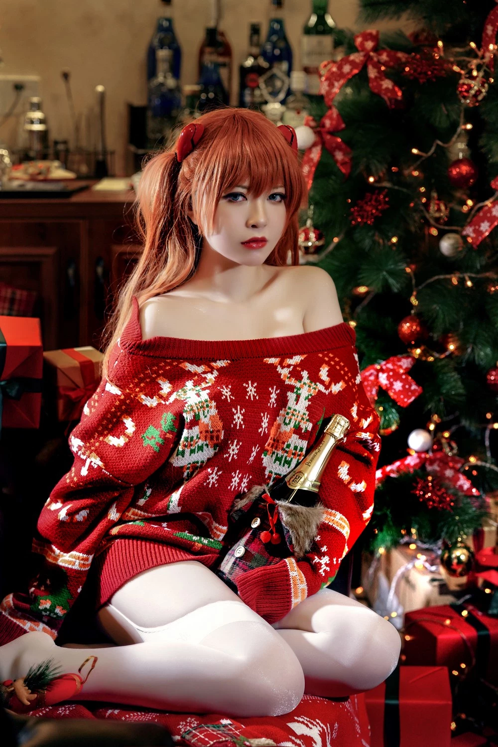 [Cosplay] 半半子 ー ASUKA Christmas [18 March 2022]