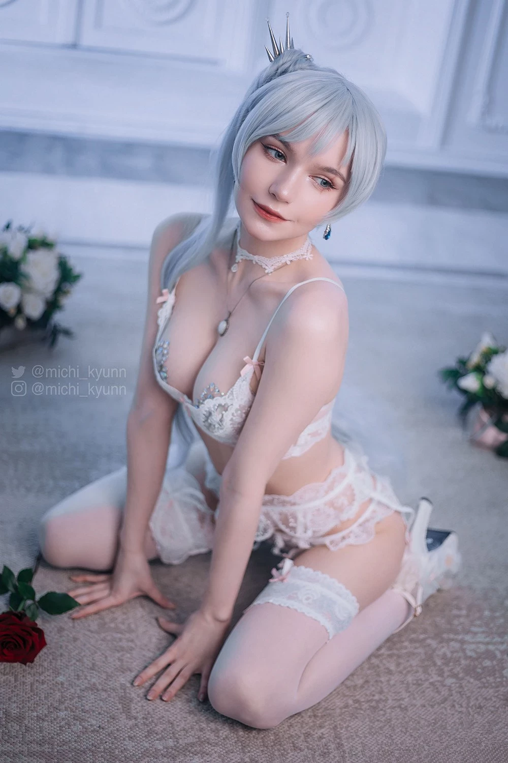 [Cosplay] Michi Kyunn - Weiss Schnee [23 December 2021]