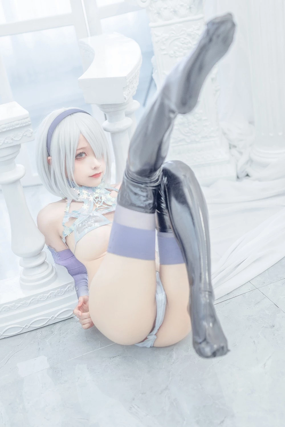 [Cosplay] [蠢沫沫momo-][Cosplay][2b 冰雪]60P [14 January 2022]