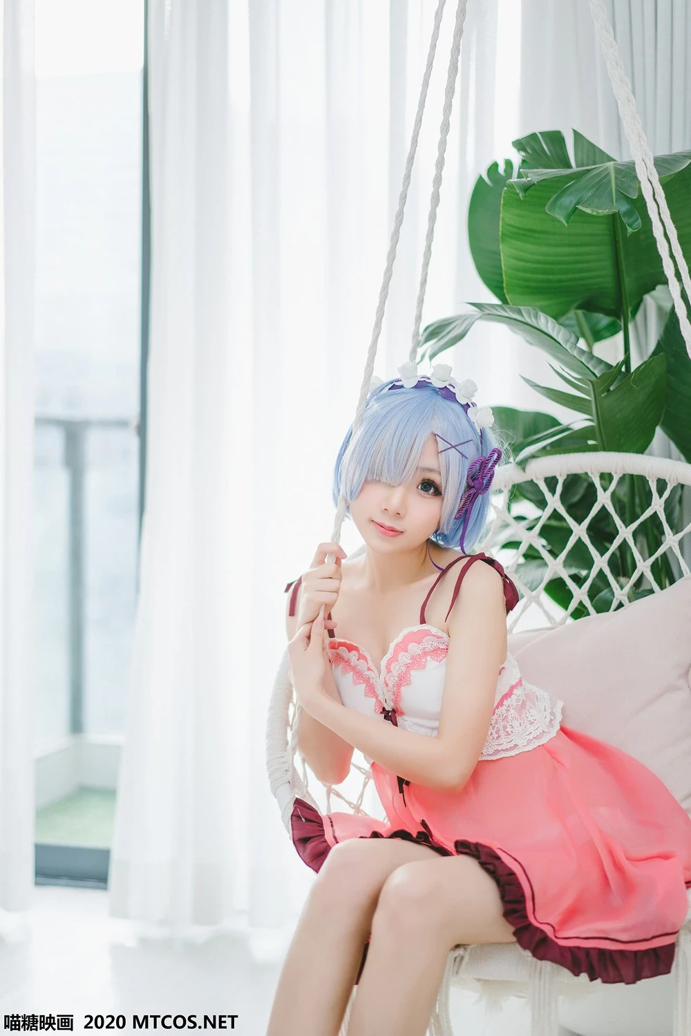 [Cosplay] 喵糖映畫 VOL.112 蕾姆睡衣 [4 February 2022]