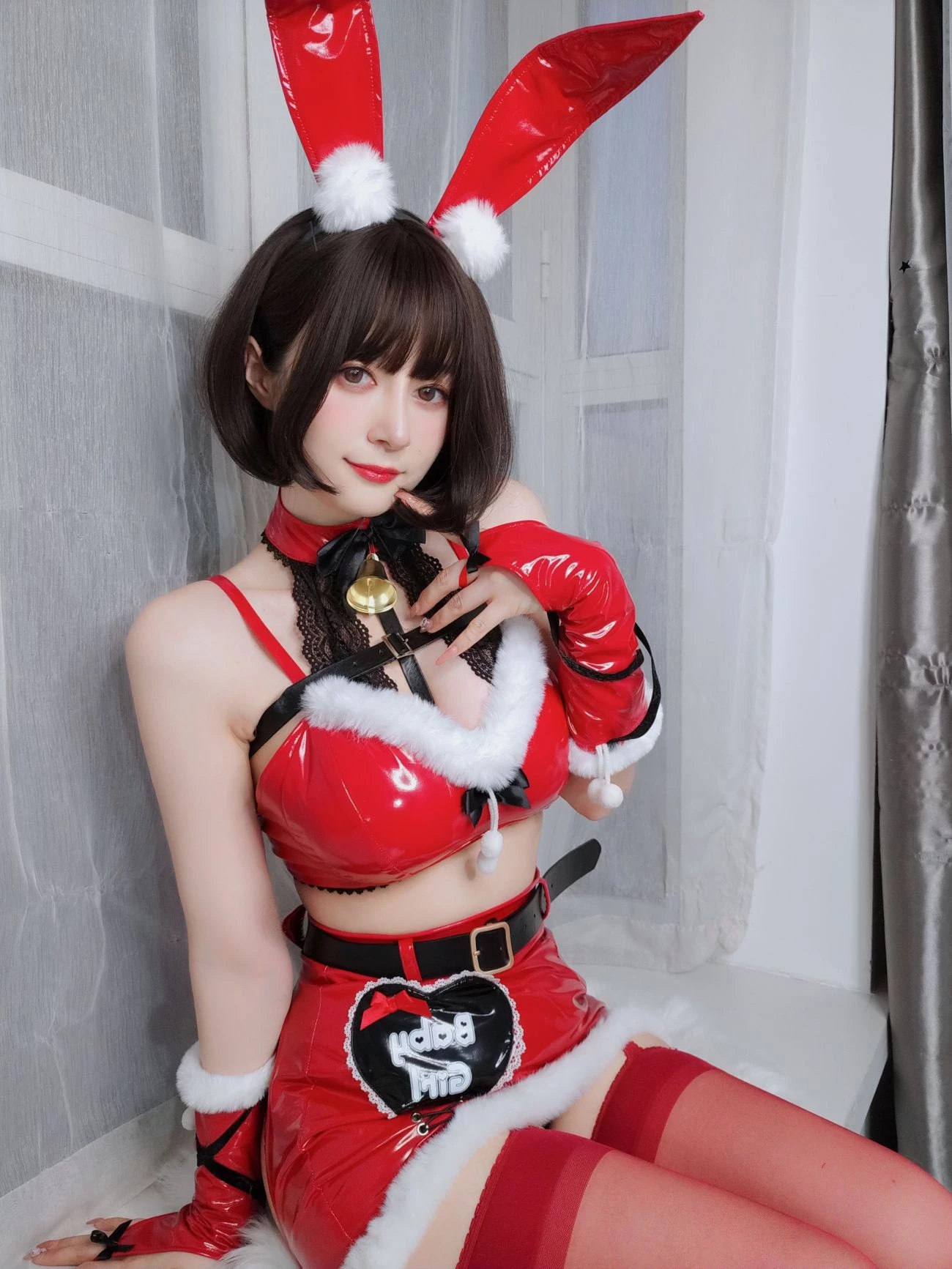 白銀81 Christmas Bunny