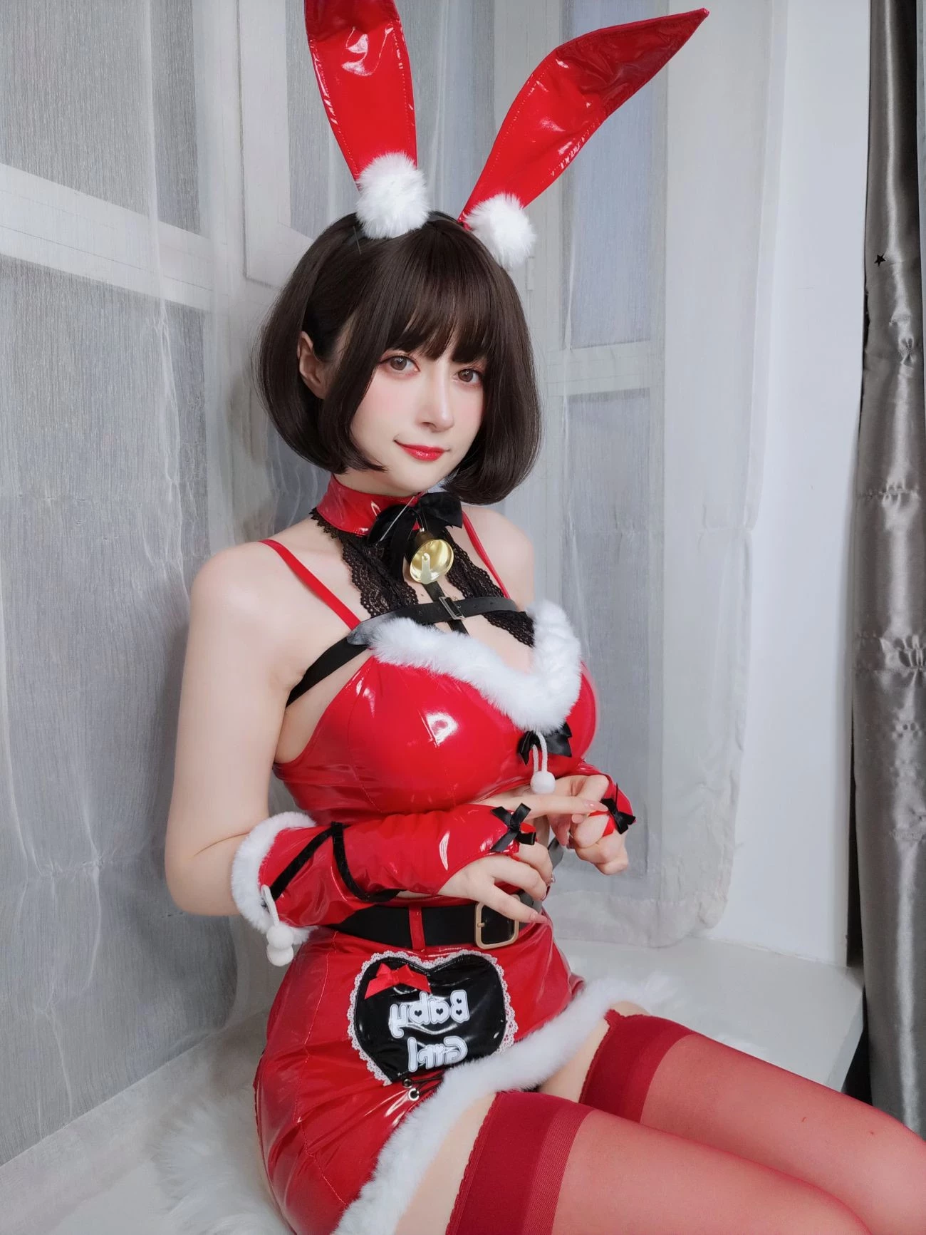 白銀81 Christmas Bunny