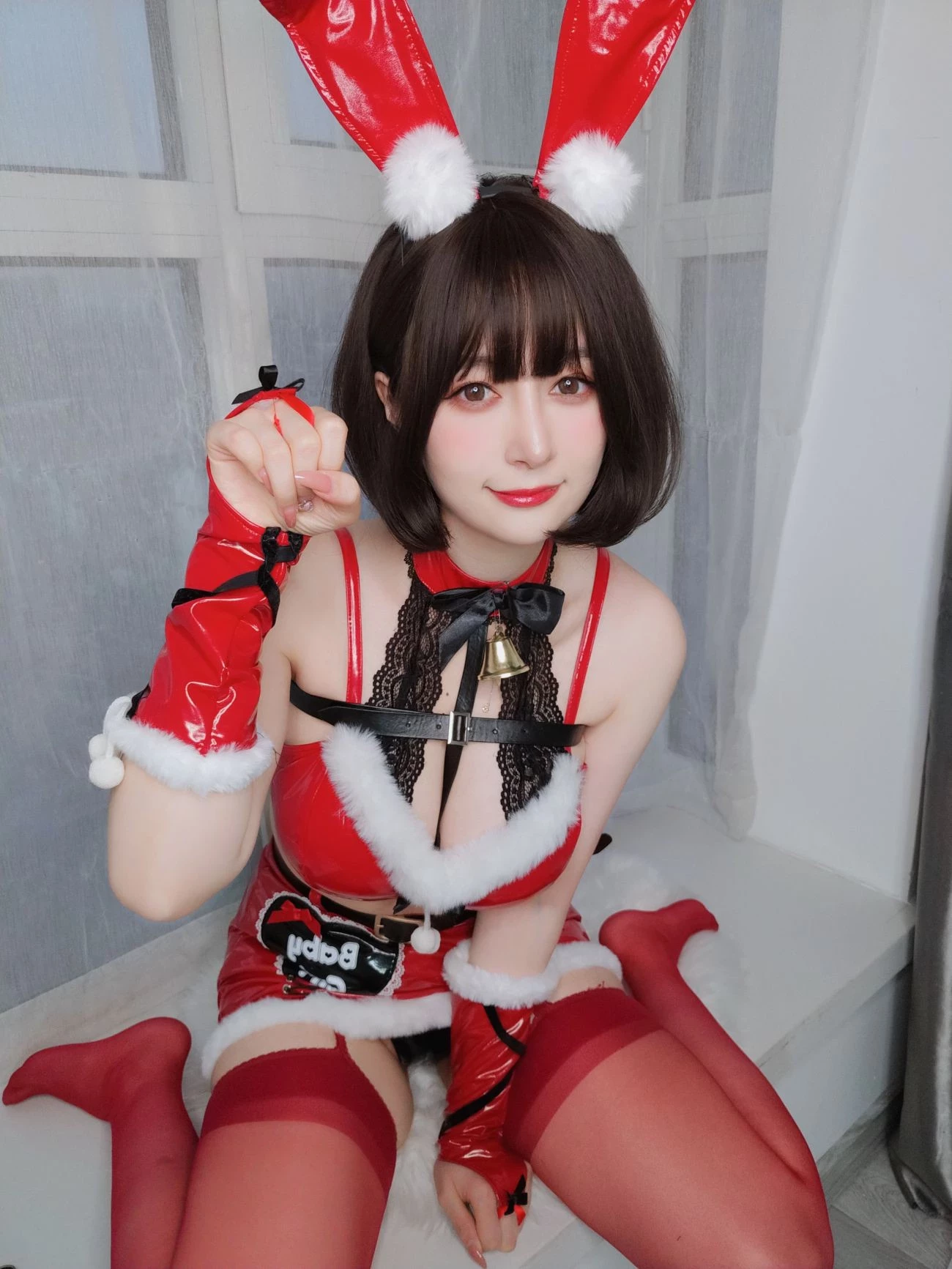 白銀81 Christmas Bunny