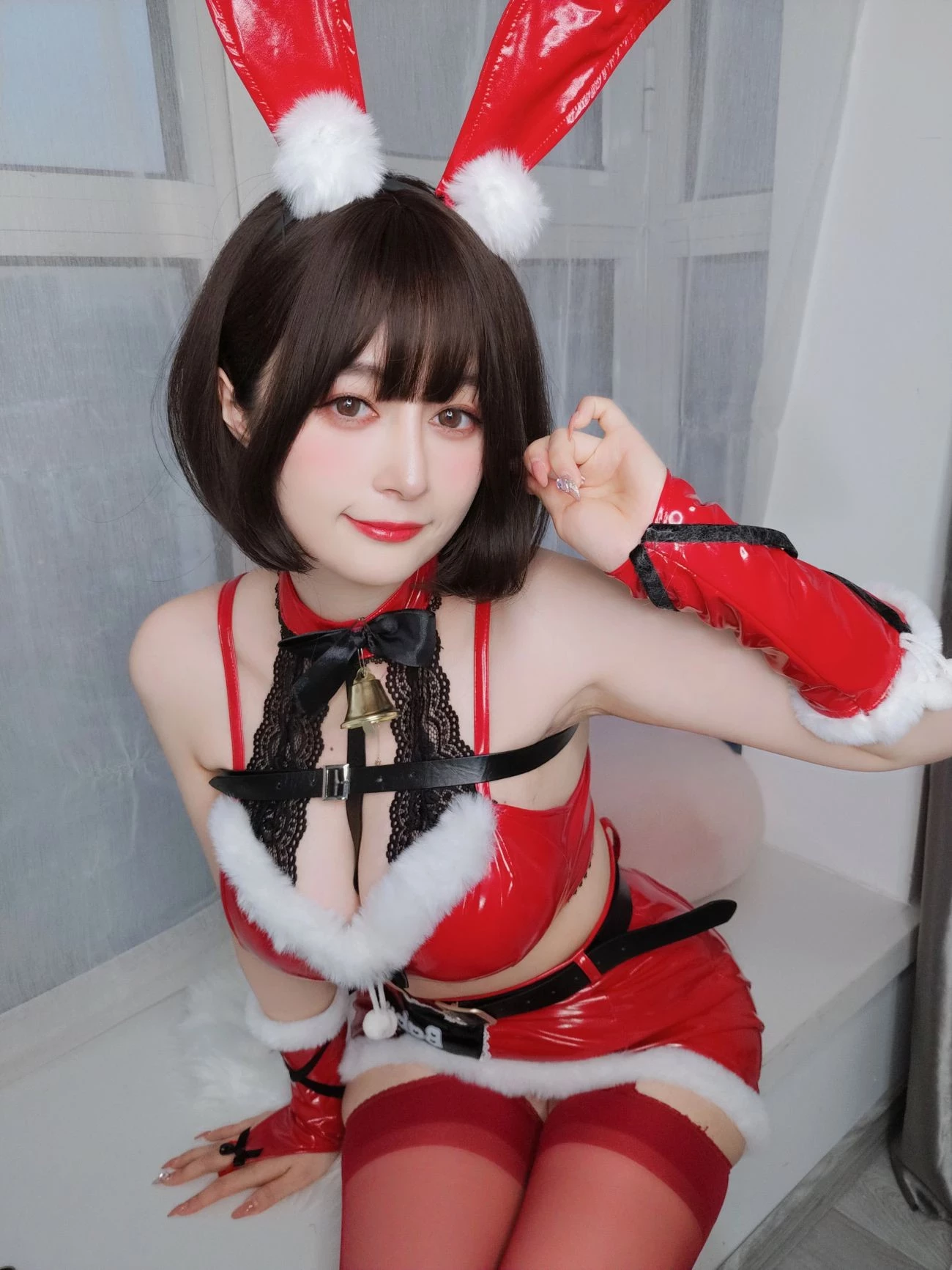 白銀81 Christmas Bunny