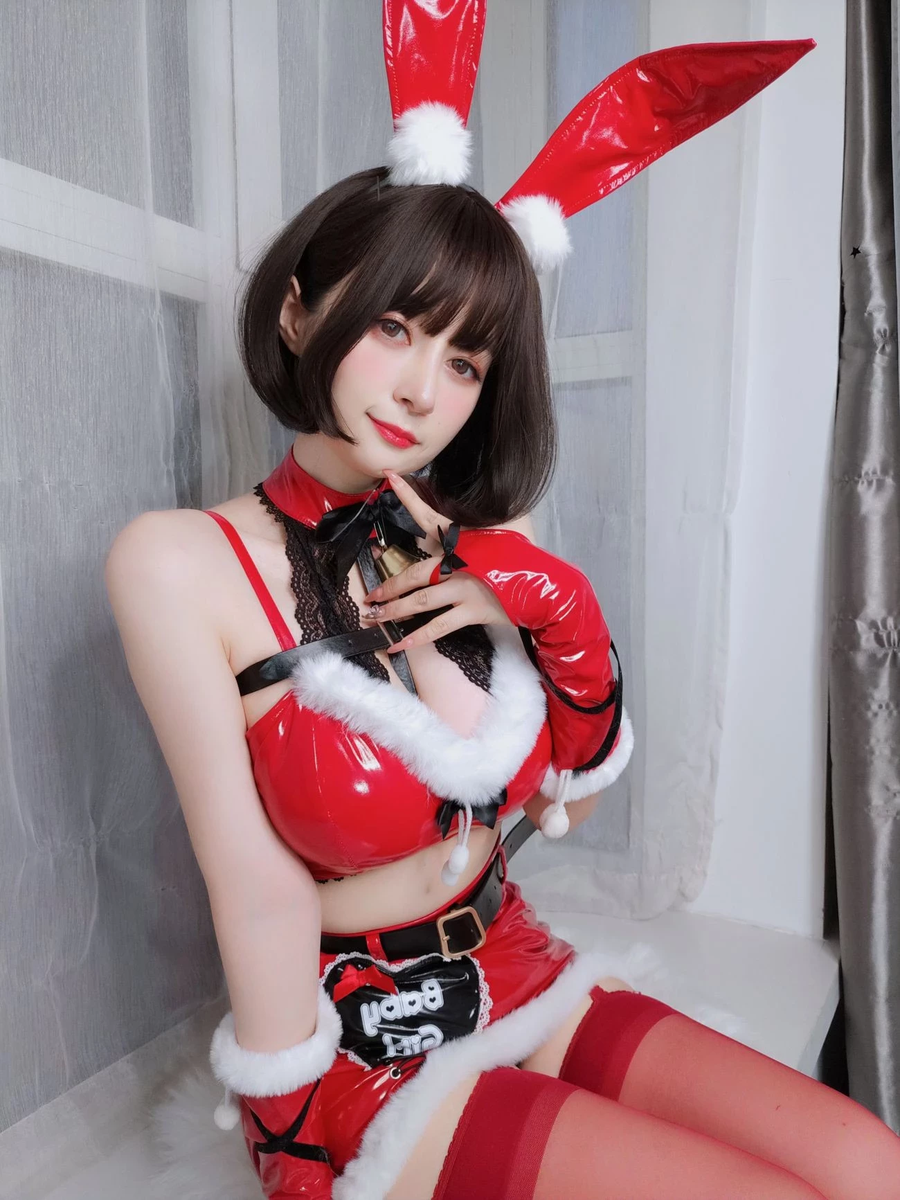 白銀81 Christmas Bunny