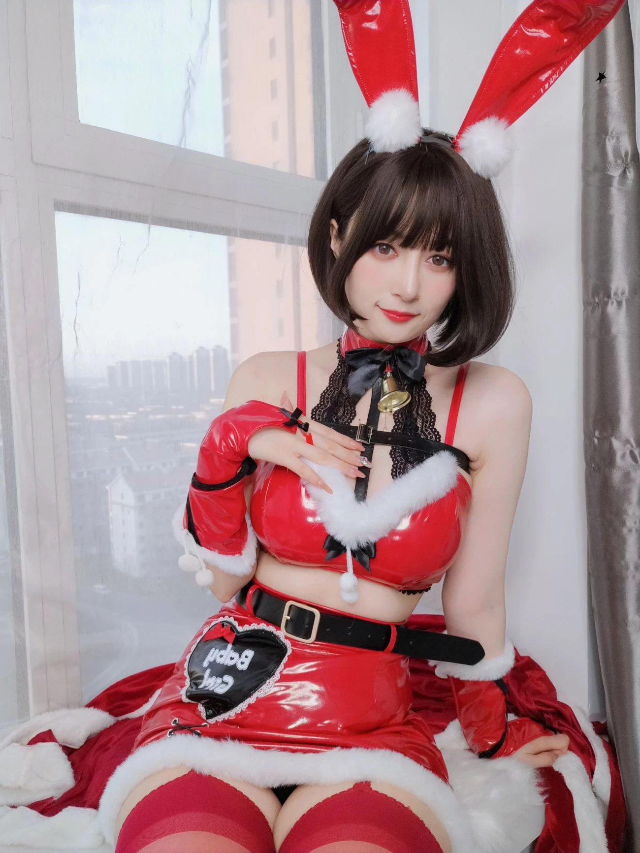 白銀81 Christmas Bunny