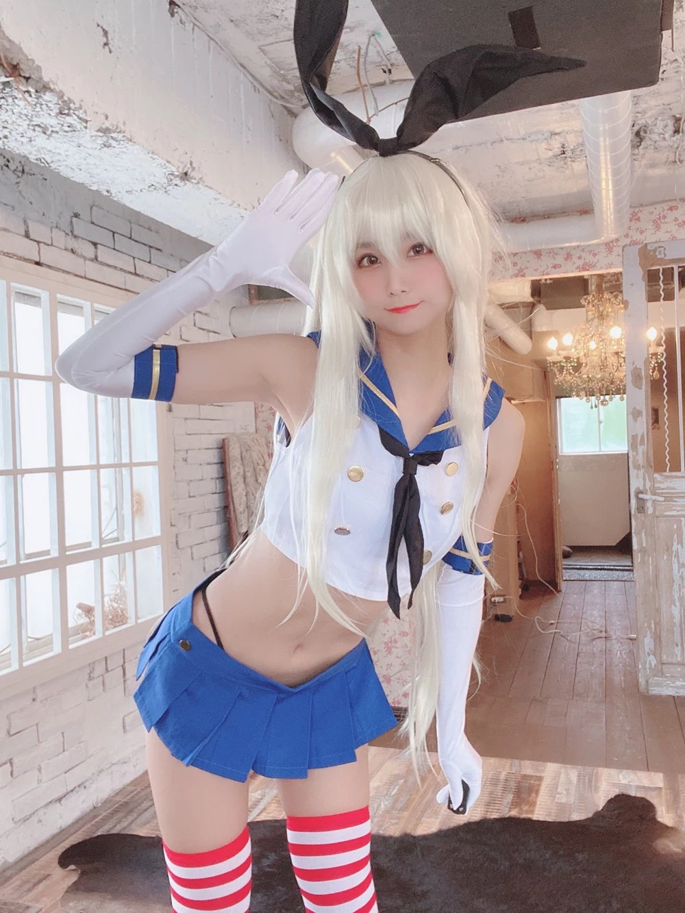 [Cosplay] [[ ´_ゝ｀]柳丸] [59枚]撮れたて！島風の裝い